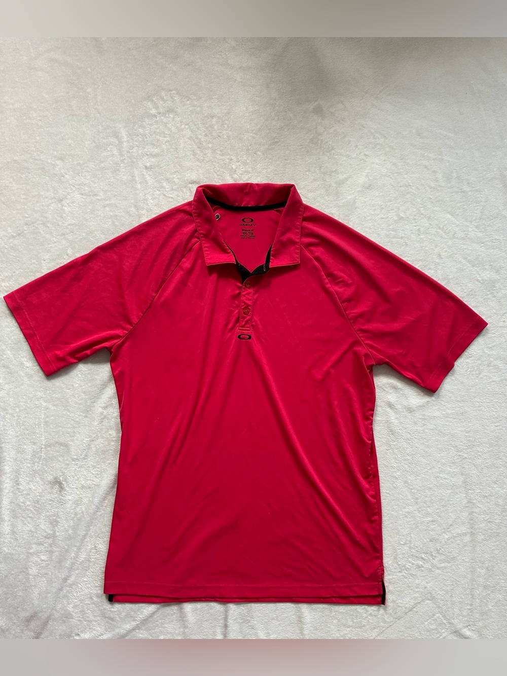 Oakley Mens Short Sleeve Golf Polo Performance Wear Athletic Regular Fit XXL